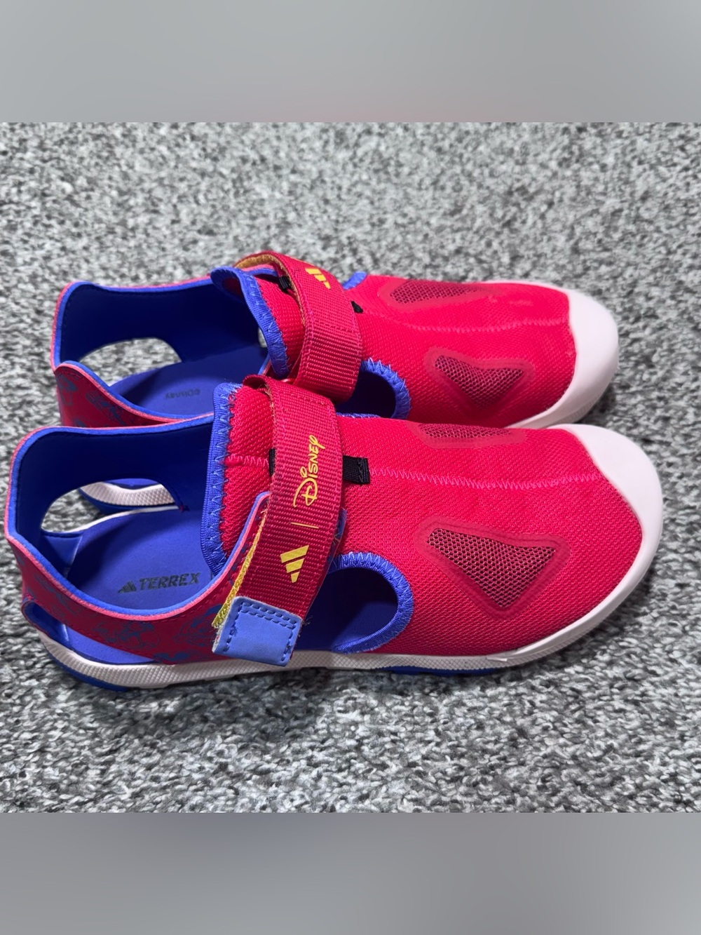 adidas Terrex Captain Toey 2.0 Disney Mickey & Friends Kids Sandals US 3